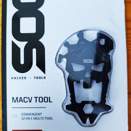 SOG MacV Tool new multi-tool with 12 functions