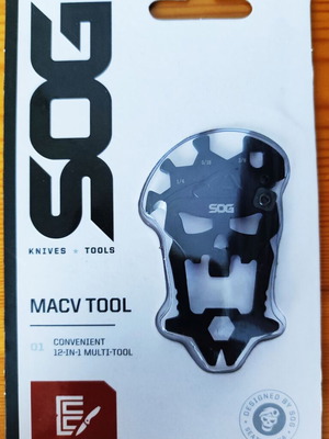 SOG MacV Tool new multi-tool with 12 functions