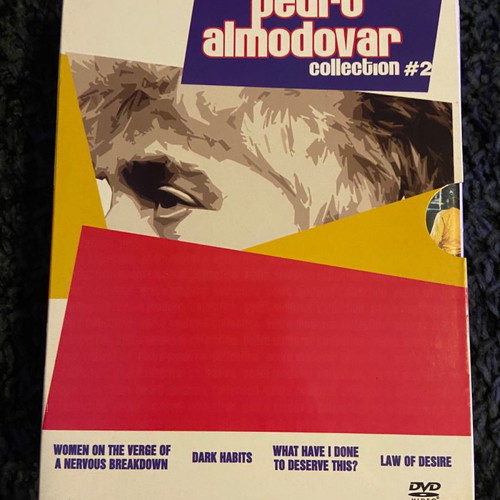 Package with nine dvds movies Almodovar