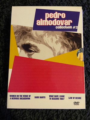Package with nine dvds movies Almodovar