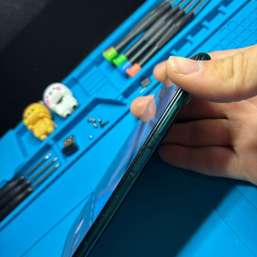 Huawei P40 Lite Emerald Green σαν καινούργιο με tempered glass