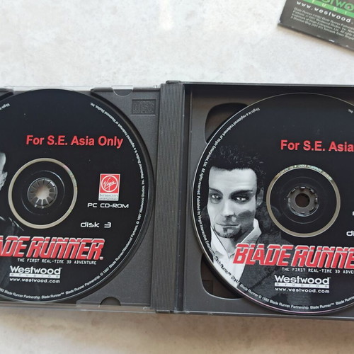 Bladerunner PC new, 4 CD case