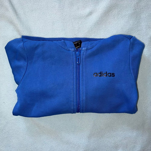 Φούτερ Adidas για αγόρι 5-6 ετών σαν καινούργιο, μπλε