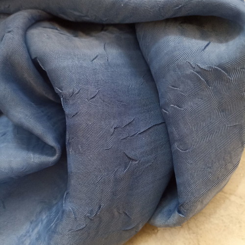 Spanish fabric curtain dark blue with weight, new, opaque