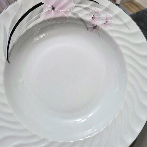 Porcelain dinnerware set new, Kitka factory, 13-piece set