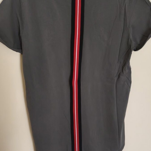 Crossover khaki men's t-shirt like new with skull design