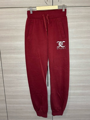 Juicy Couture tracksuit used, red, size XS
