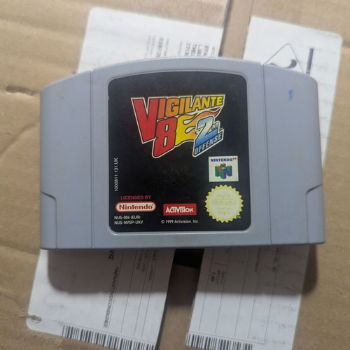 Vigilante 8: 2nd Offense Nintendo 64 game used