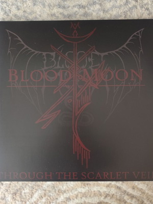 Blood Moon Through The Scarlet Veil LP like new
