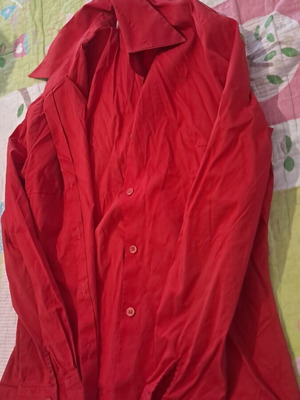 Zara women's red shirt used