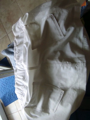 Nike white shorts skirt used