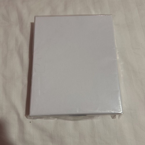 White gift boxes pack of 50 21x17 cm new