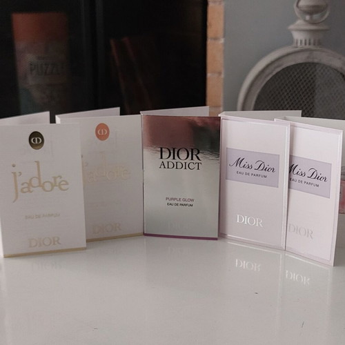 Dior perfume sample set 5 pieces new, authentic