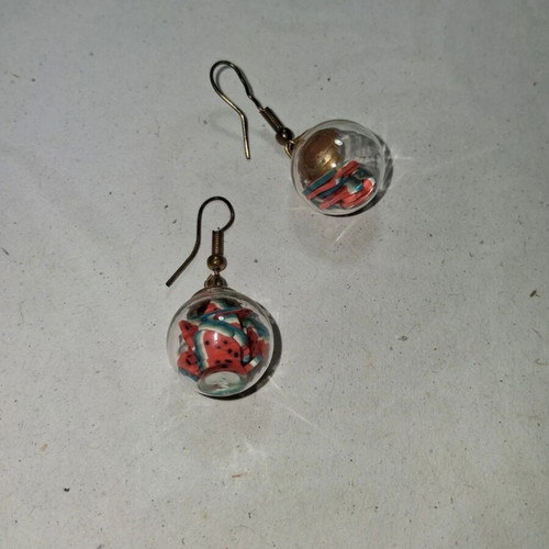 Rings and earrings like new, colorful and gold-tone jewelry