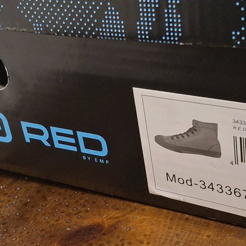 EMP R.E.D. Walk The Line sneakers red like new size 40