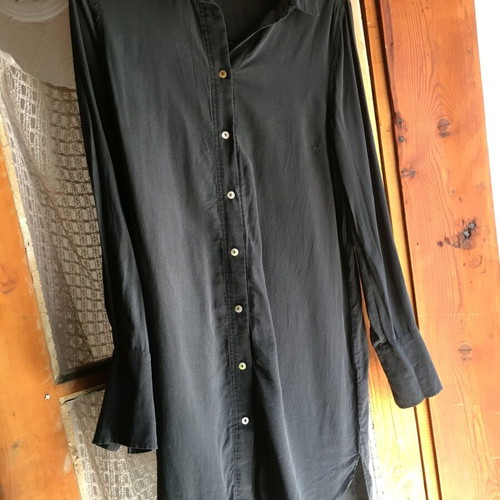 InWear 100% silk long shirt/tunic size 38/M like new