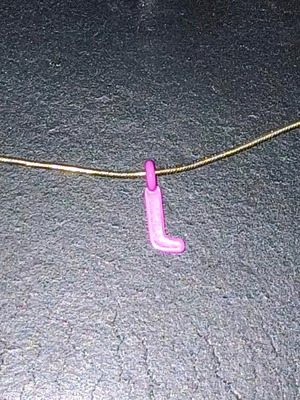 Say my name monogram j new, pink