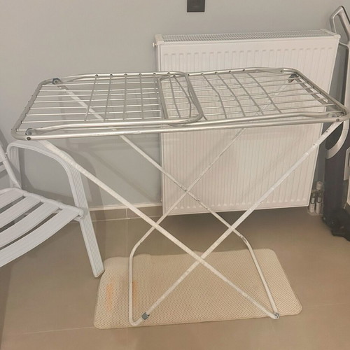 Drying rack used with white paint on legs