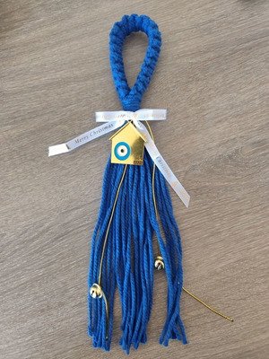 Christmas Macrame Charms Handmade, New