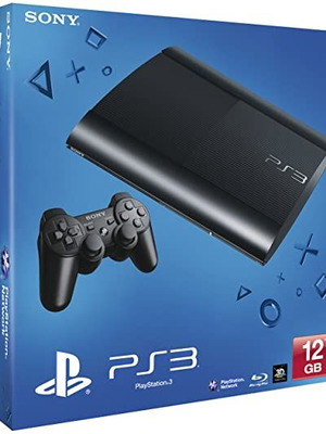 Sony Playstation 3 Super Slim console 12GB used, box only