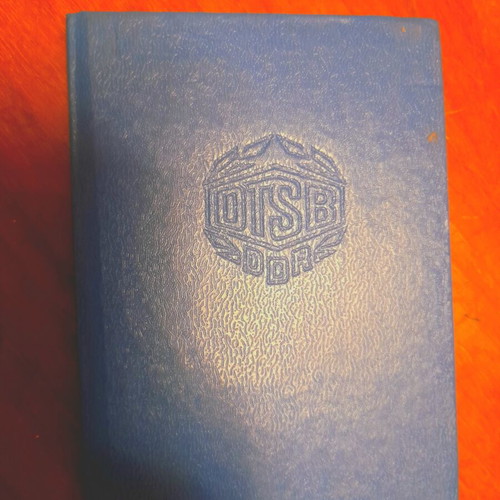 Rare German Documents Set like new, 1900 fire insurance and DDR sports