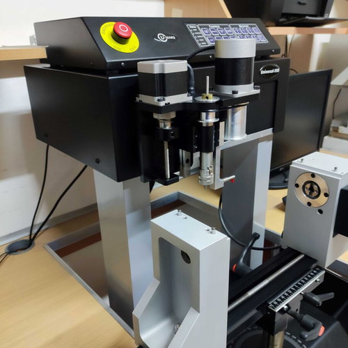 U-MARQ Universal 350 Cylindrical 4-Axis Engraving Machine like new with accessory package