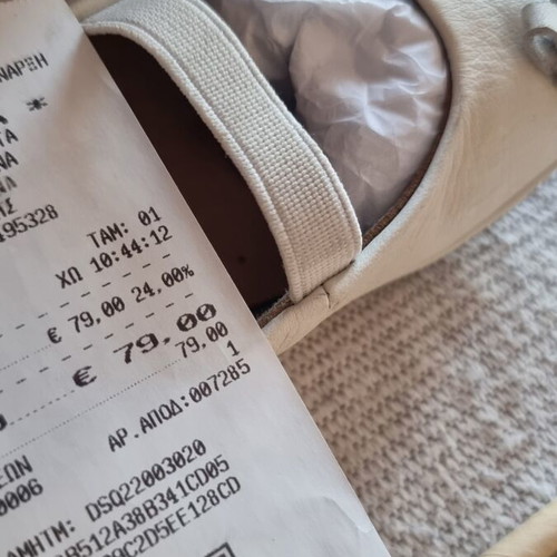 Camper leather ballerinas size 29 like new, white