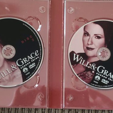 Will & Grace Season 3 DVD used, original digipack, region 1