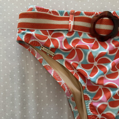 SunsetGo! bikini, size S, red multicolor