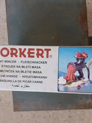 Porkert κρεατομηχανή νούμερο 8 σαν καινούργιο