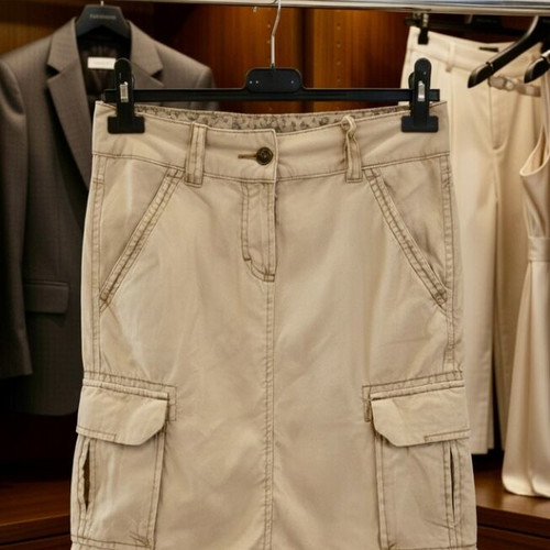 Napapijri Cargo Skirt beige new with tags size 38