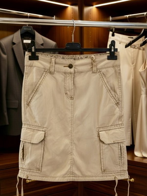 Napapijri Cargo Skirt beige new with tags size 38