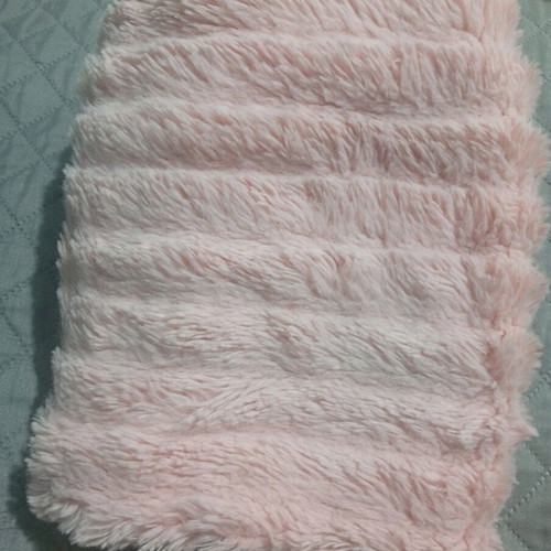 Pink Puffy Neck Scarf Like New