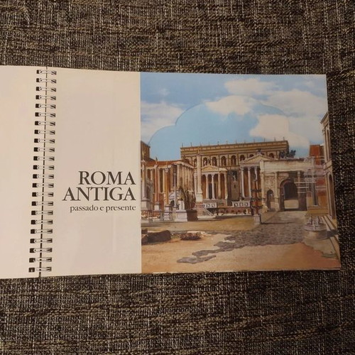 Roma Antiga Book New, Ancient Rome Guide with Transparencies