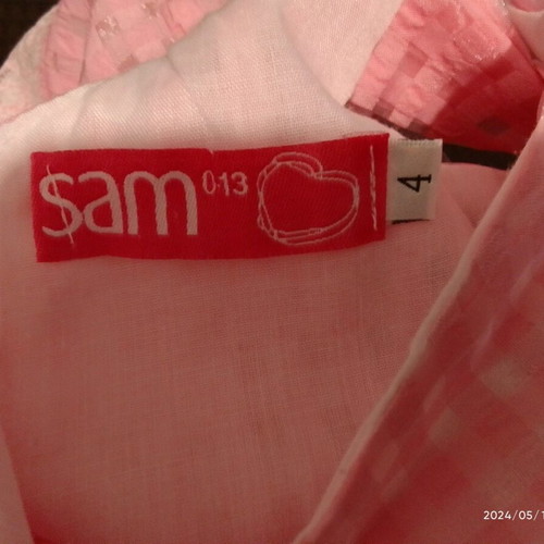 Sam 0 13 girls dress like new, ages 3-4