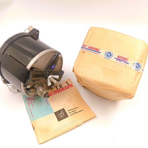 Mikrotechna TF1 Vintage Tachograph NOS from Czechoslovakia