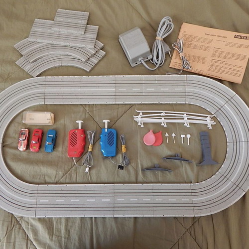 Faller Auto Motor Sport 3902 racetrack set used, 1960s-70s