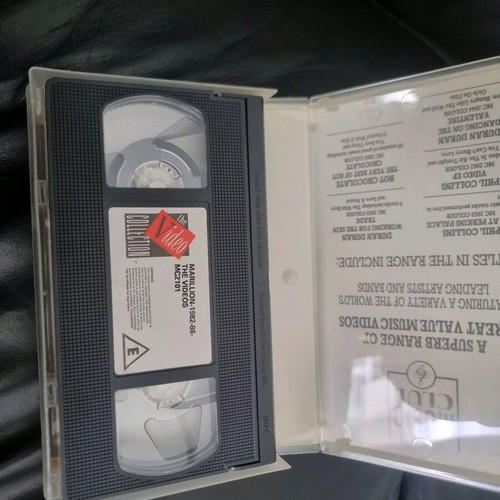 Marillion 1982-86 The Videos VHS used, rock