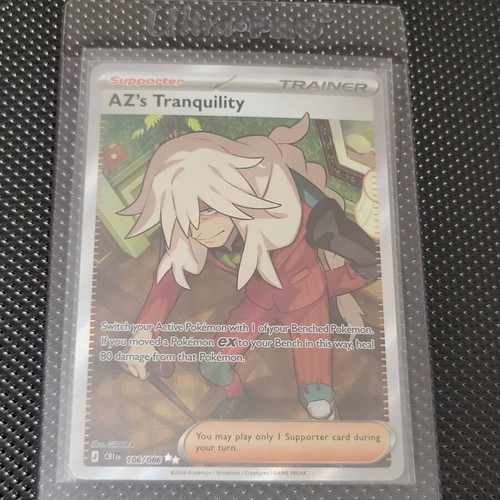 AZ's Tranquility CRI 106 Pokémon card like new