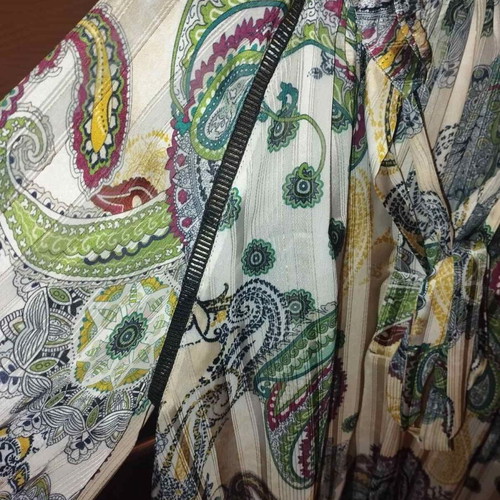 Zini shirt with lace pattern like new, size 38