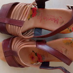 Marila leather sandals used, size 38