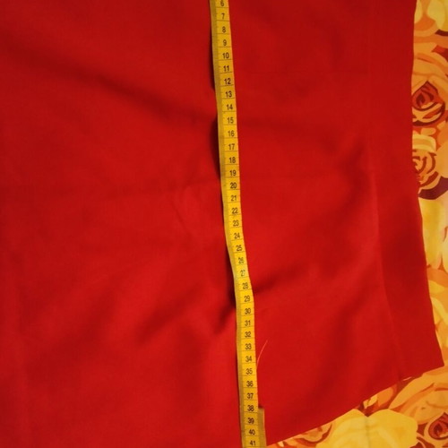 Red jacket and skirt set new, XS size