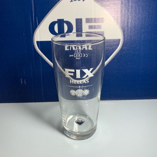 Fix 0.3L glasses new, pack of 6 or 12