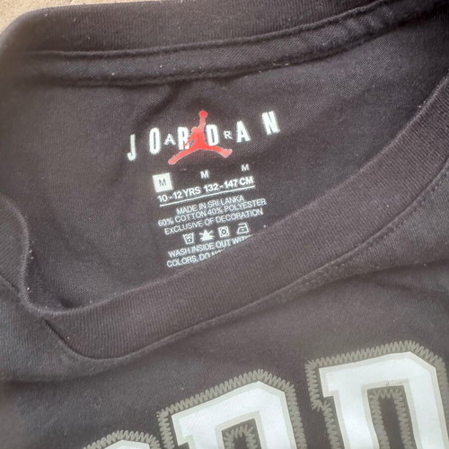Jordan Kids Long Sleeve Practice Flight LS Tee Like New
