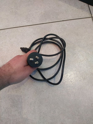 Кабел за австралийски контакт нов мъжки към женски