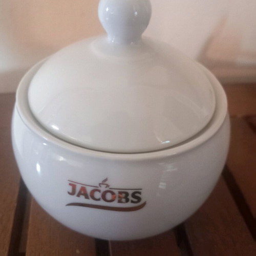 Jacobs small sugar container used with lid
