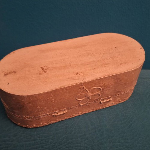 Wooden box with decoupage decoration new