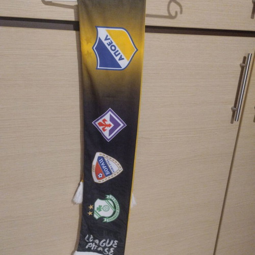 Apoel Collectible Scarf 2024-25 League Phase New Authentic
