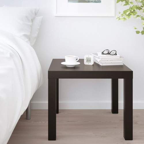 Ikea Pello armchair used with Ikea Lack wenge side table