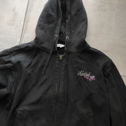 Admiral crop jacket used with back design black size L